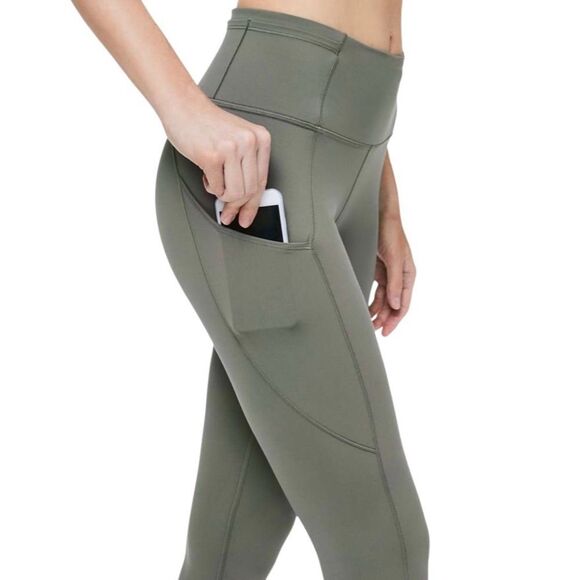Lululemon Fast & Free Crop II *Nulux 19" Grey Sage - Picture 5 of 12